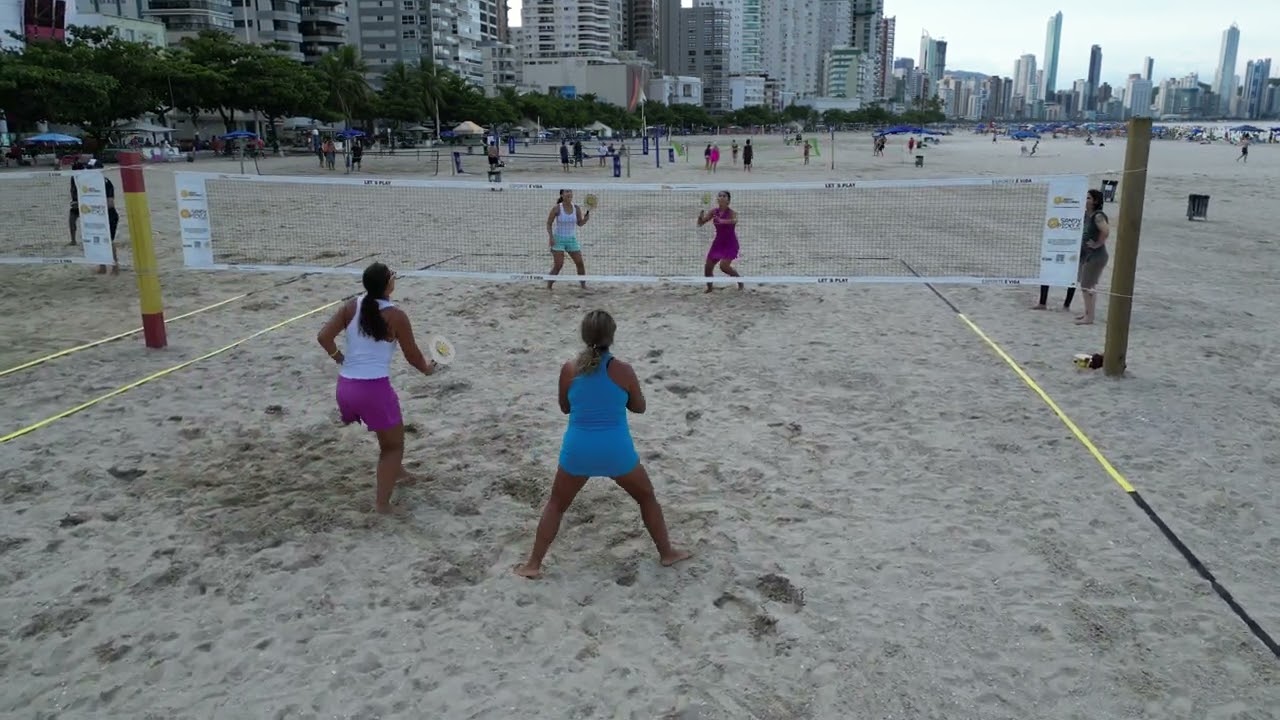 Sandy Pickle: Pickleball e tênis de praia tiveram um filho!