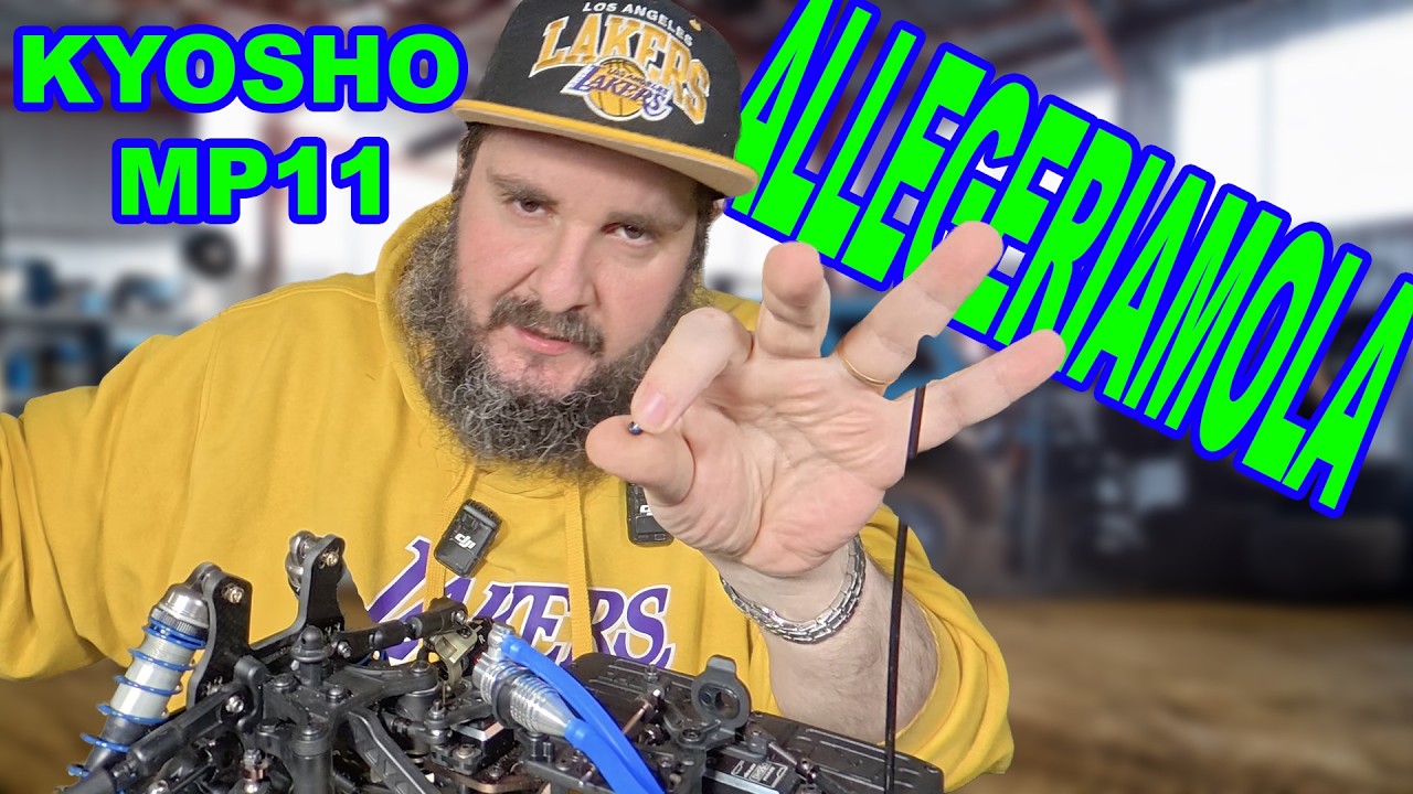 kyosho mp11 iniziamo gli UPGRADE di casa t-works!