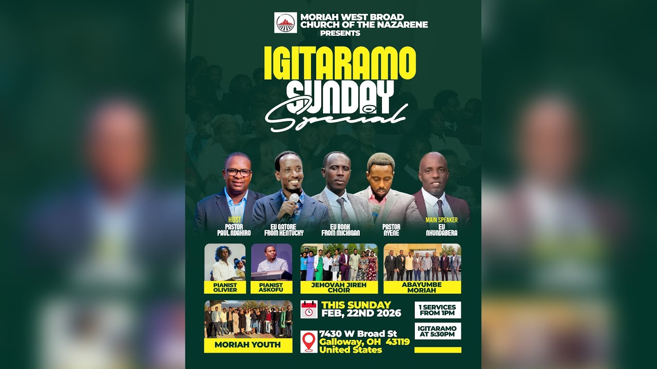 IGITARAMO SUNDAY SPECIAL FEB. 22TH 2026