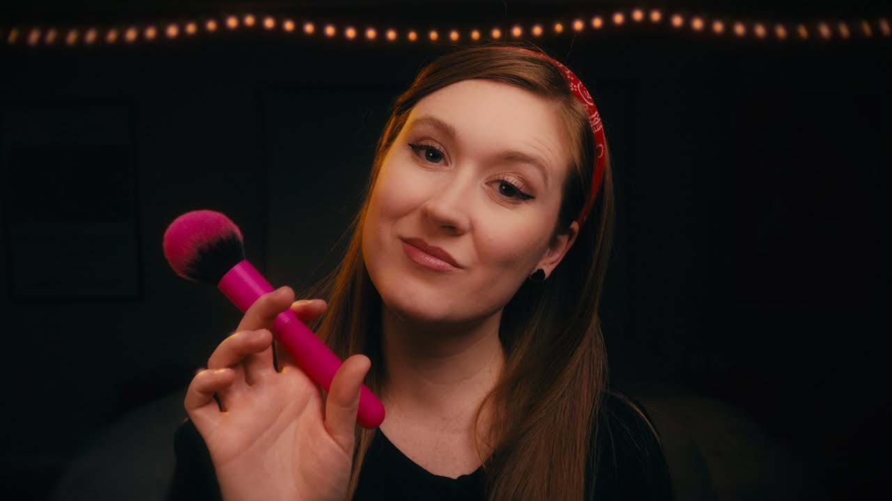 ASMR Doing Your Makeup Roleplay 💄 Layered Sounds