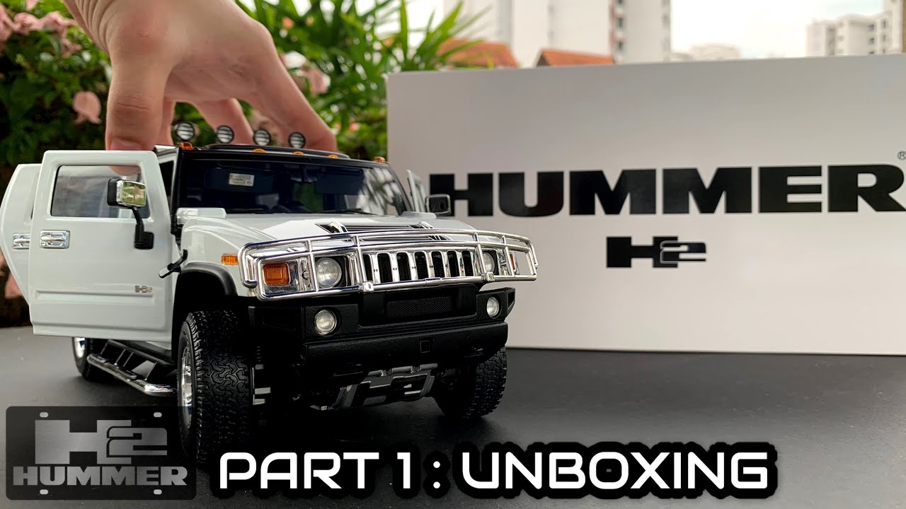 Unboxing Hummer H2 1/18 Diecast Model | PART 1
