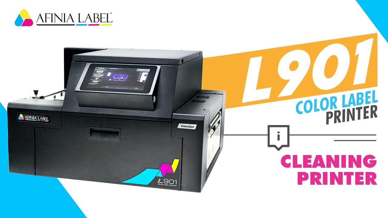 Cleaning the Printer - L901 Label Printer from Afinia Label