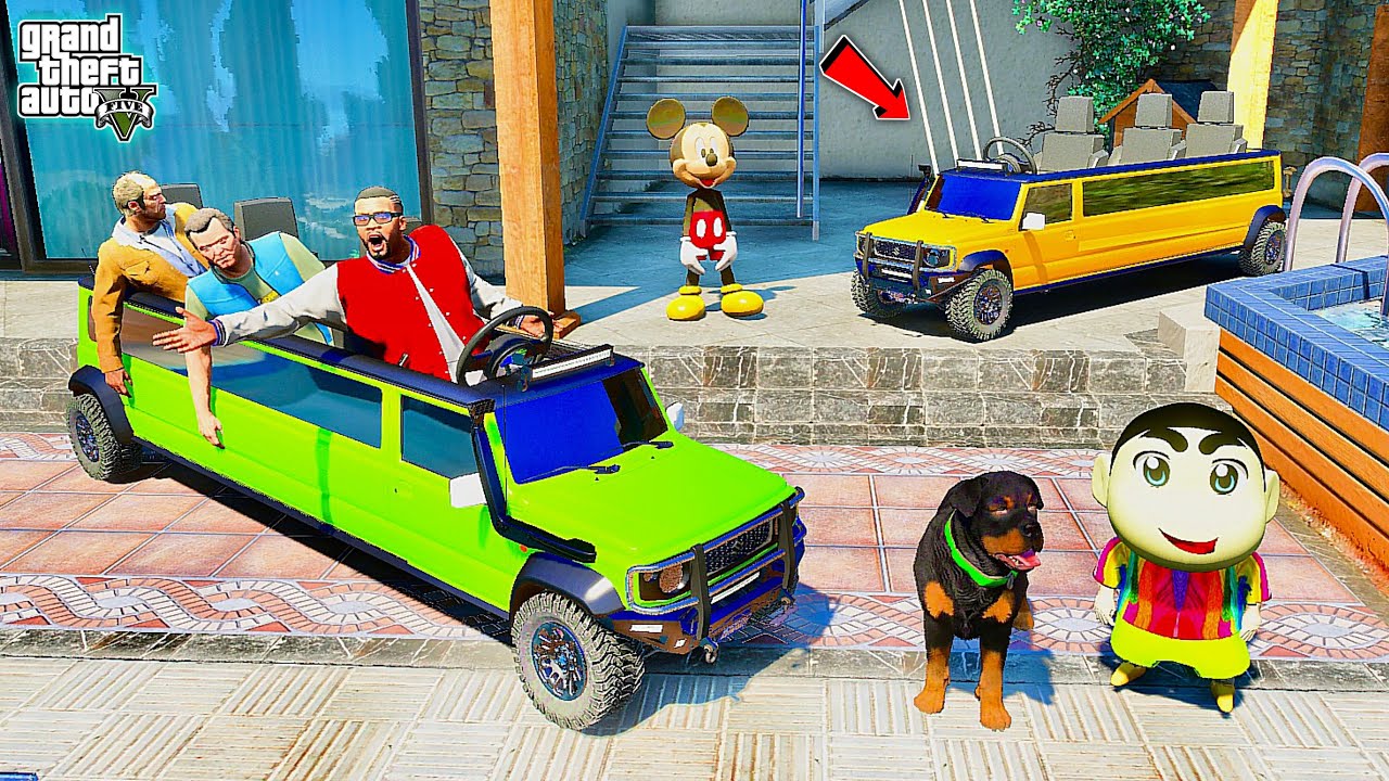Franklin & Shinchan Buy Mini Long Suzuki Jimny Toy Car in GTA 5 | JNK GAMER
