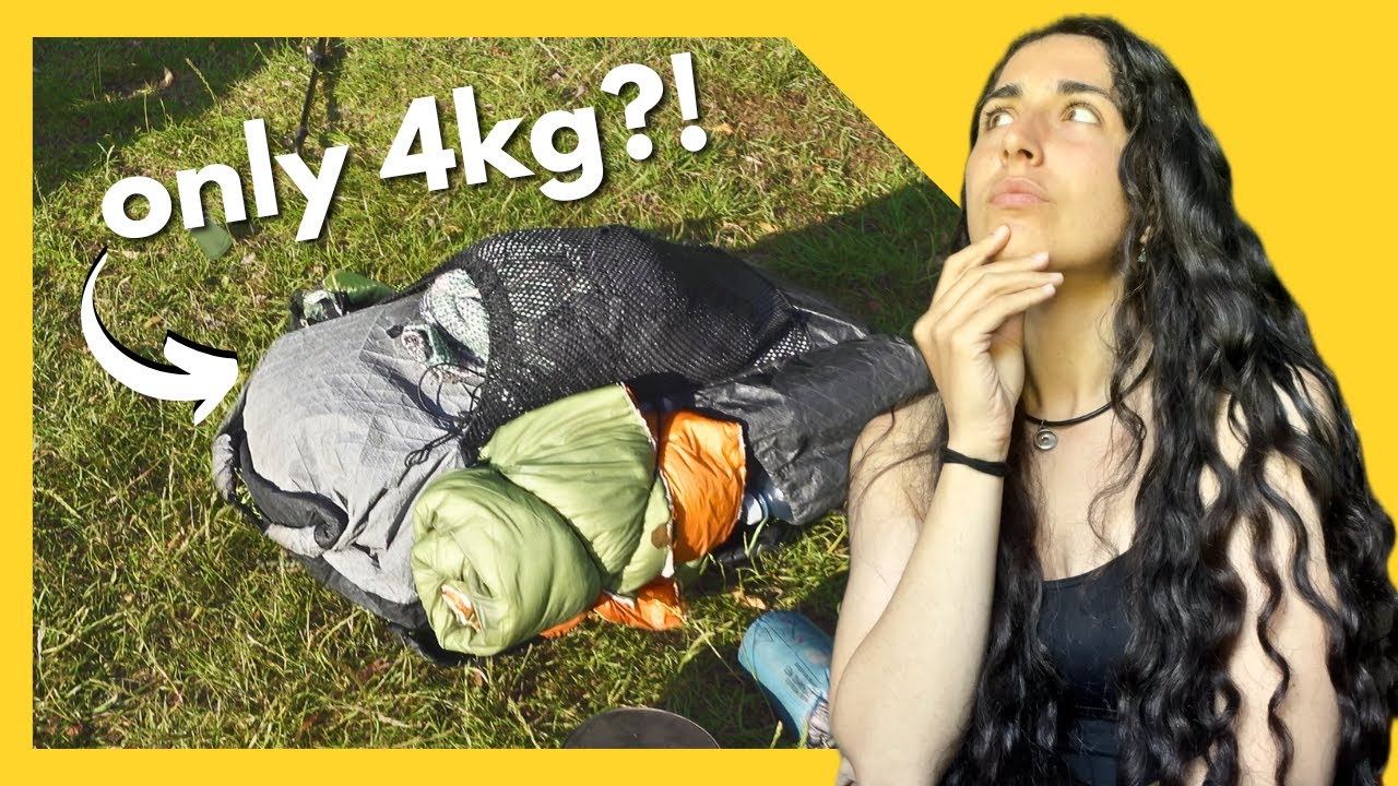 Zaino ULTRALIGHT per 4000km in CAMMINO - Via Francigena