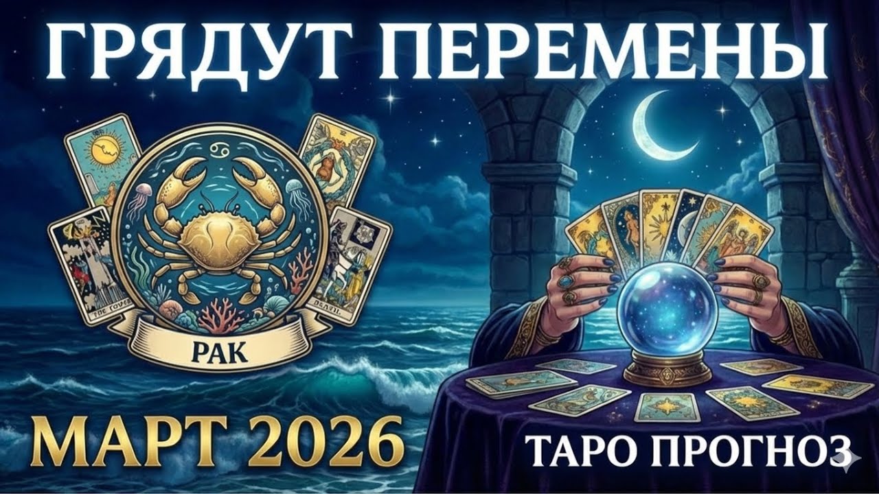 🌼🍃 РАК,♋️, 🍀 ГРЯДУТ ПЕРЕМЕНЫ ✨ МАРТ 🌙 таро 🃏 прогноз 🔯 гороскоп, рак март таро,
