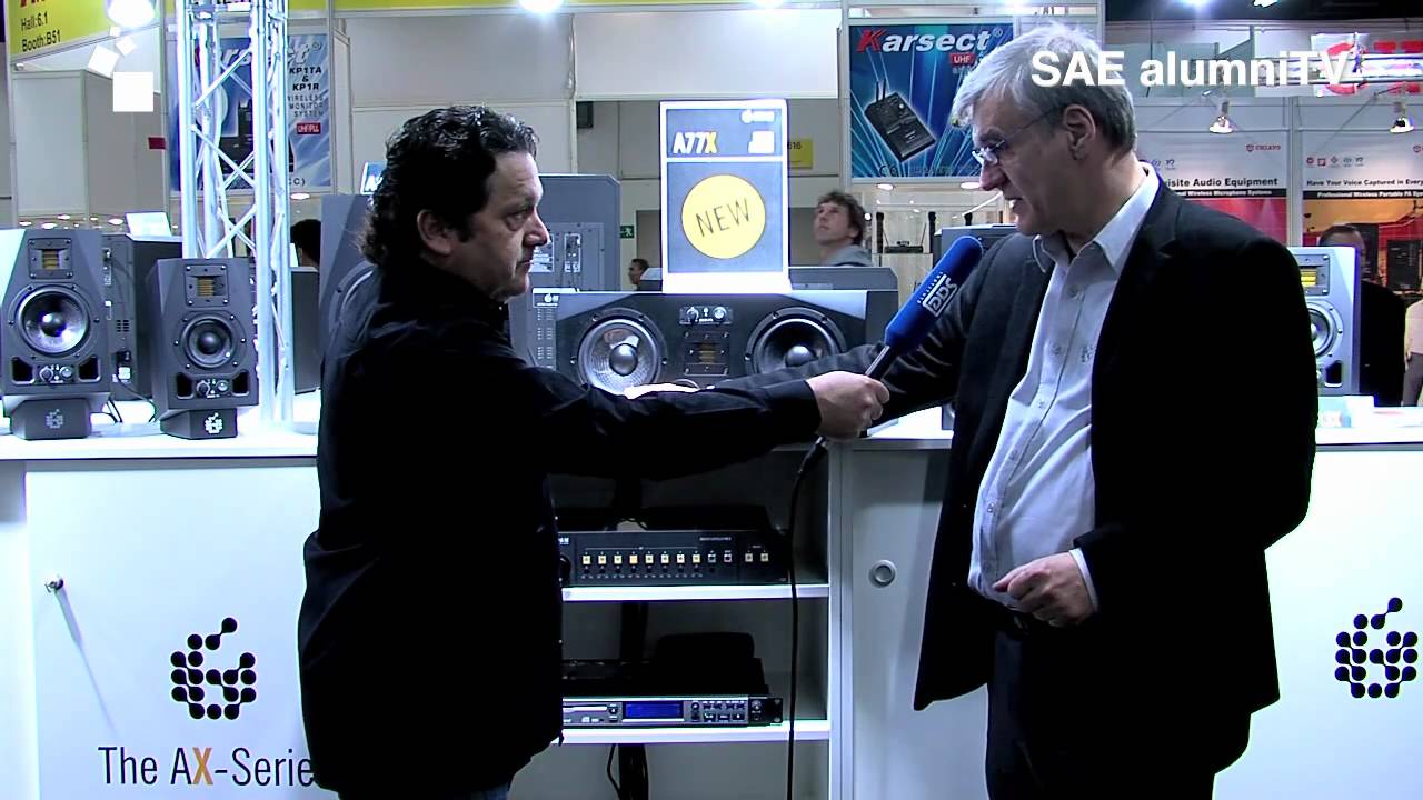 ADAM Audio auf SAE alumniTV @ Musikmesse 2011