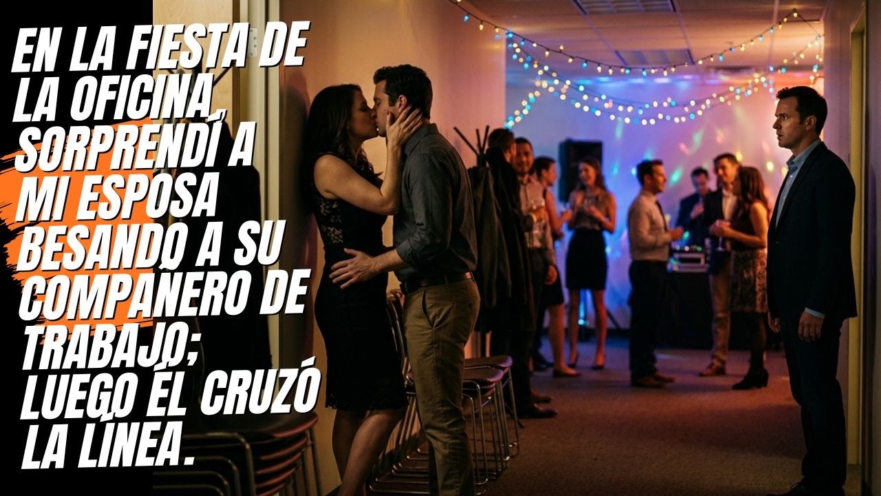 Descubrí que mi esposa me engañaba en la fiesta, y entonces su compañero de trabajo hizo algo...
