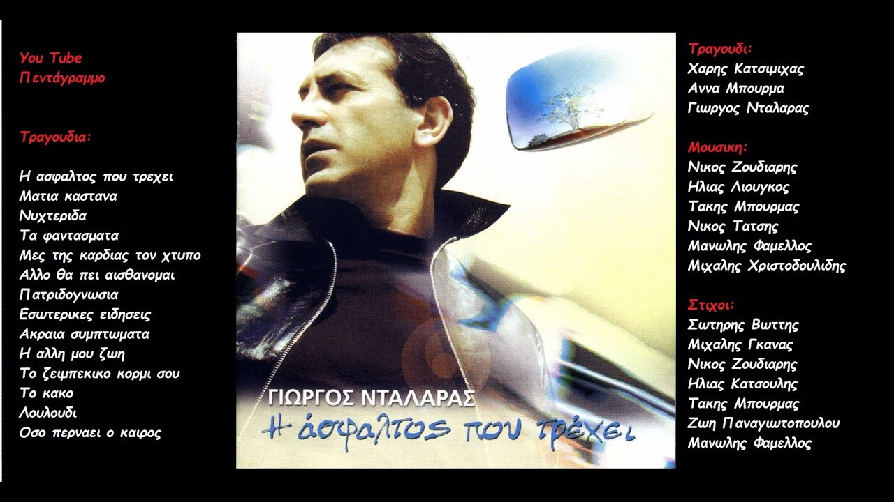 Γιωργος Νταλαρας: Η ασφαλτος που τρεχει cd 2 (Ολος ο δισκος)
