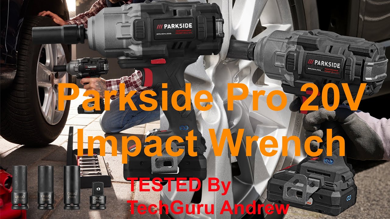 Parkside Performance 20V Cordless Impact Wrench PASSP 20 Li C4