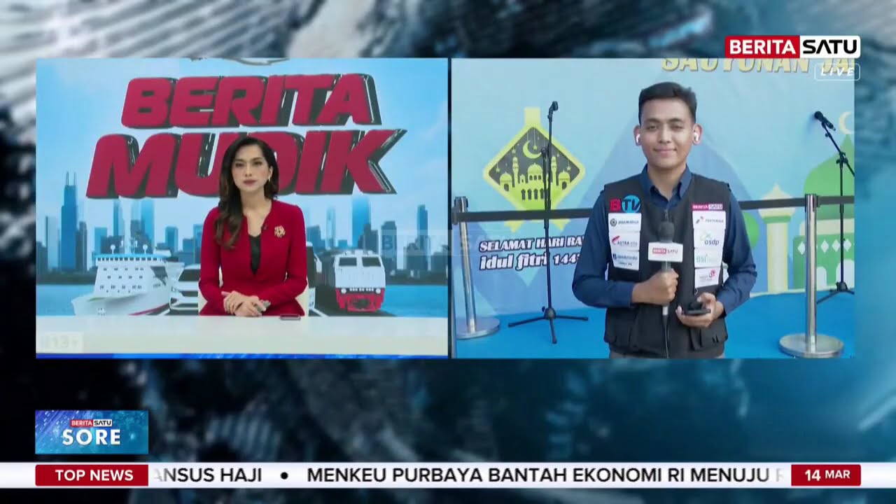 Arus Mudik: Senen Padat, Tol Japek Contraflow, dan Merak Masih Normal #Beritasatu
