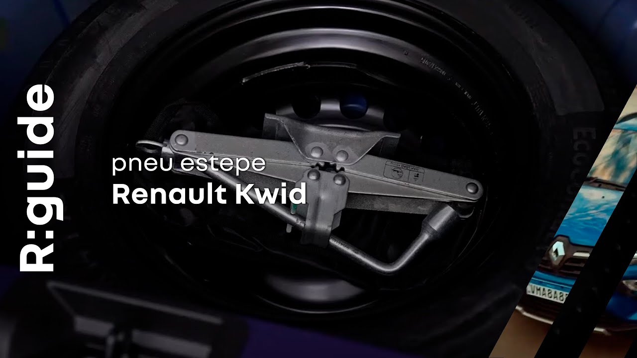 informações sobre o pneu estepe | Renault Kwid