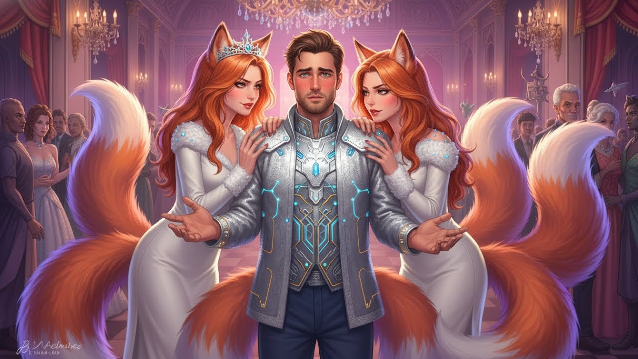 Human Veteran at an Alien Gala—Then the Fox Queen’s Daughters Set Their Eyes on Him! Sci-Fi Stories
