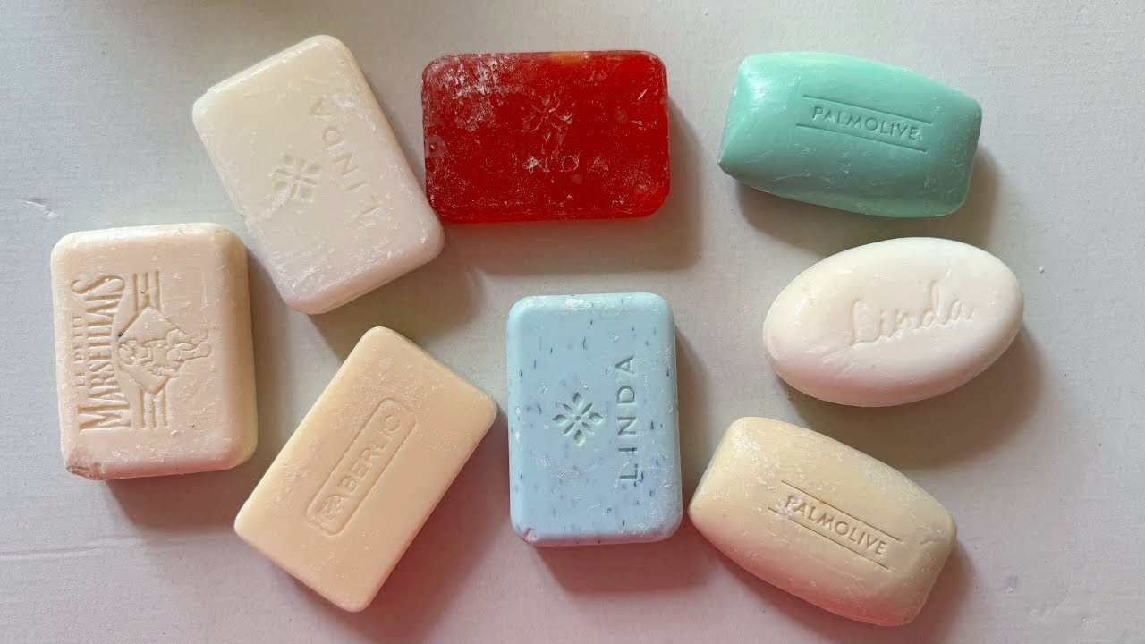 ASMR Soap catting/ Soap carving/ Резка мыла/ Asmr soap