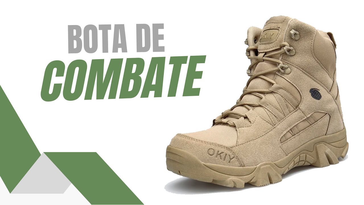 Bota T&aacute;ctica Militar de Combate