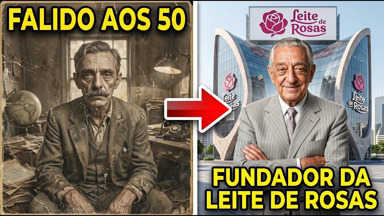 O senhorzinho FALIDO que criou um produto de R$ 100 milhões (A história do Leite de Rosas)