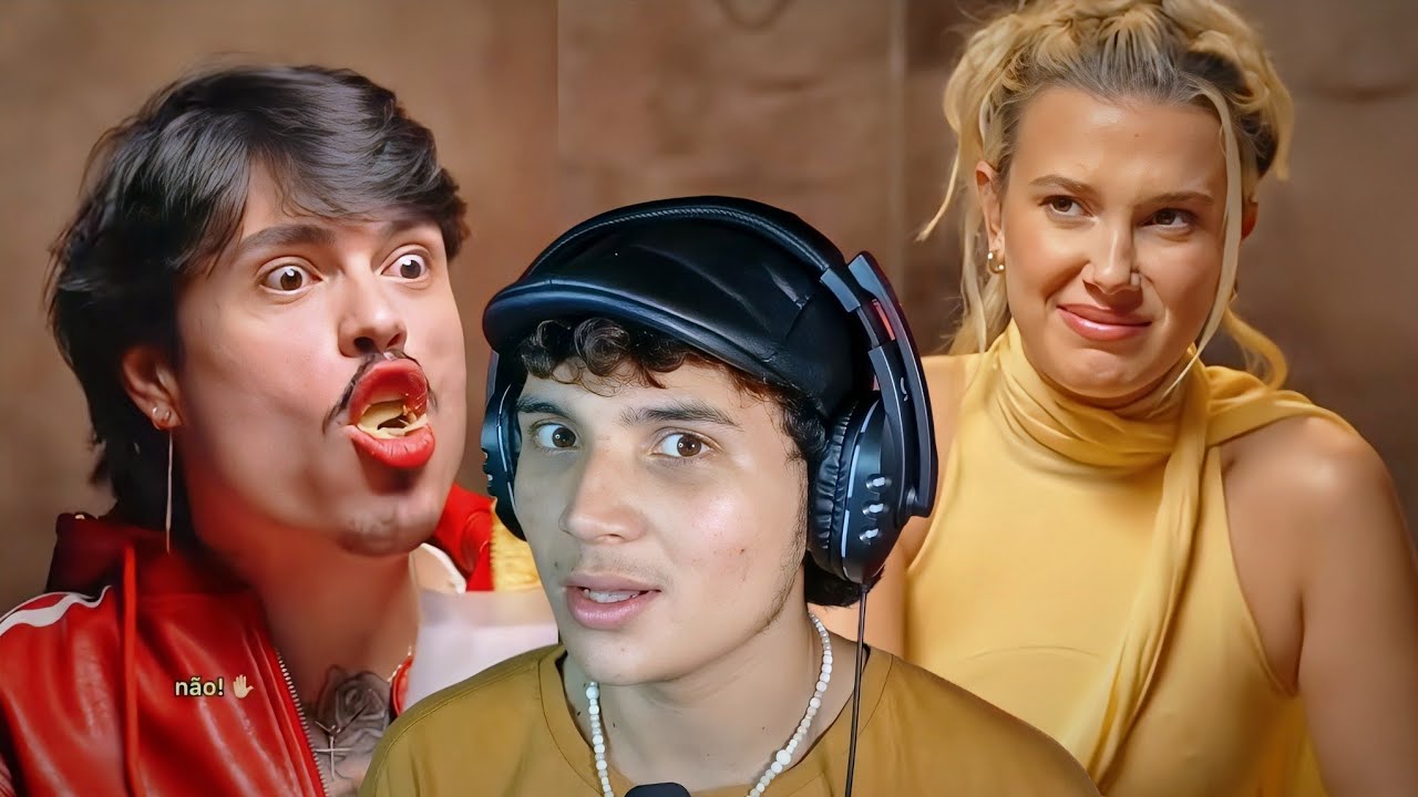 a entrevista constrangedora de Bomtalvão e Millie Bobby Brown