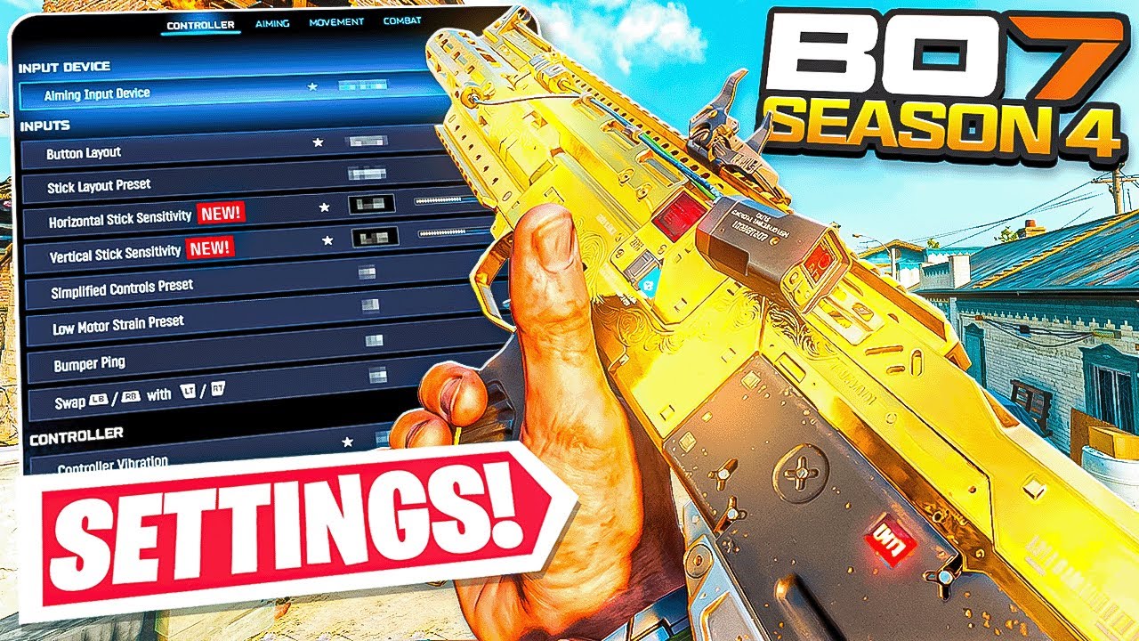 CHANGE Your BLACK OPS 7 SETTINGS *IMMEDIATELY* After Update! 🎮 (BO7 Best Settings PS5/XBOX/PC)