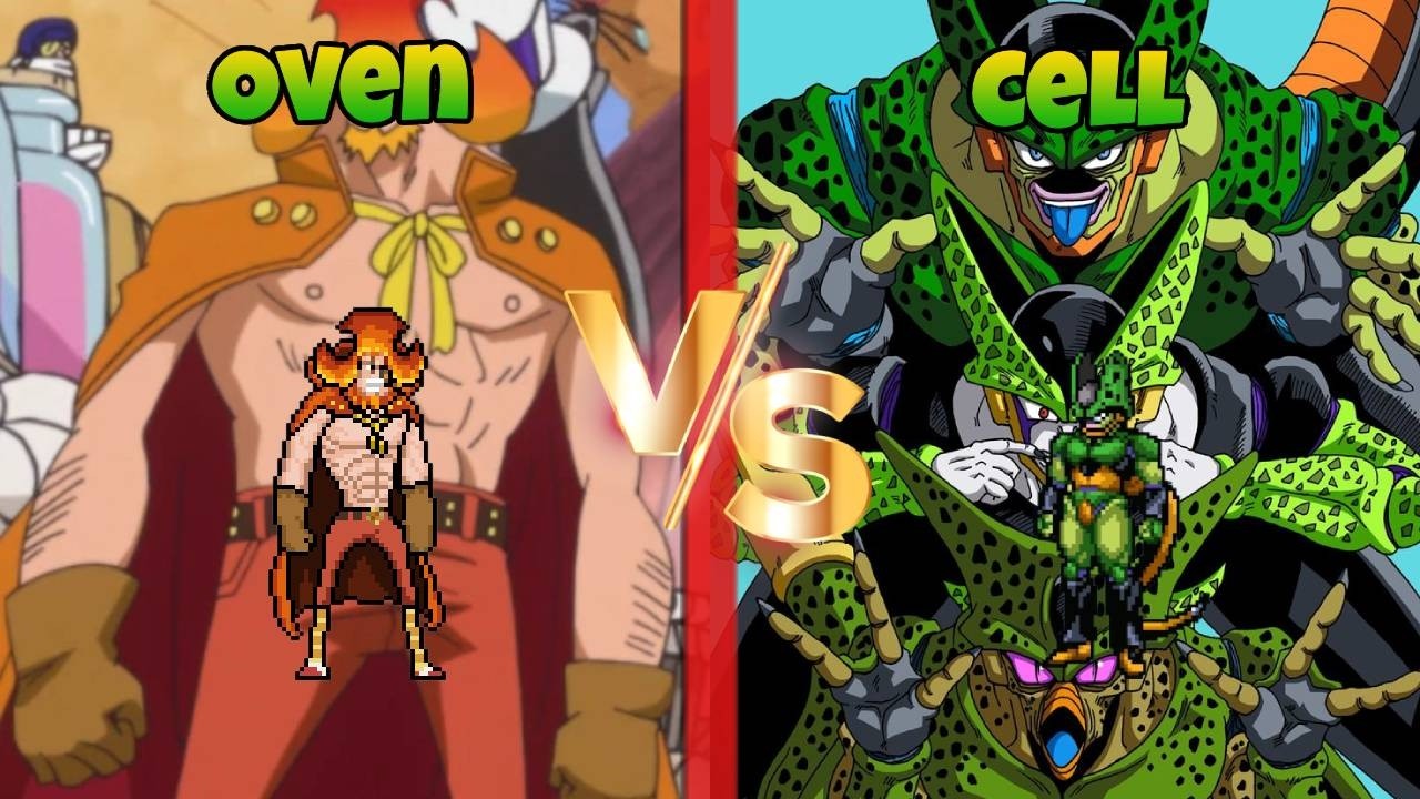 Jump Force MUGEN Oven vs Cell