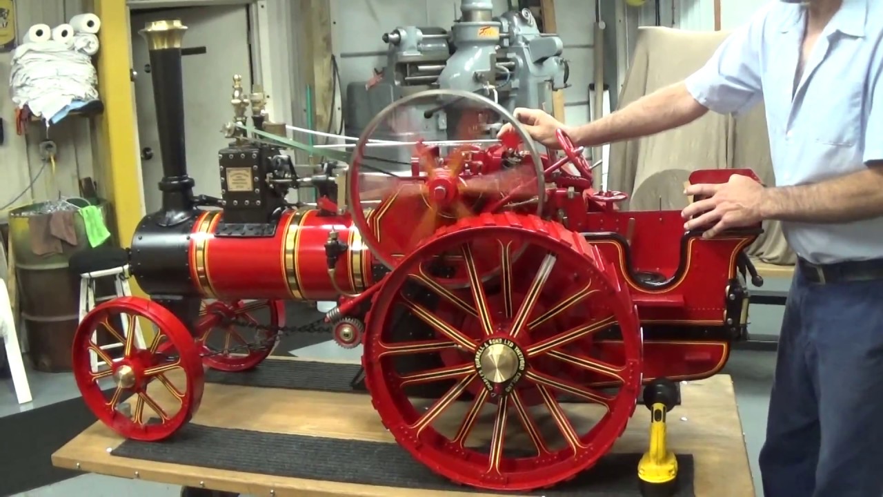 1/3 Size 1924 Burrell Steam Engine