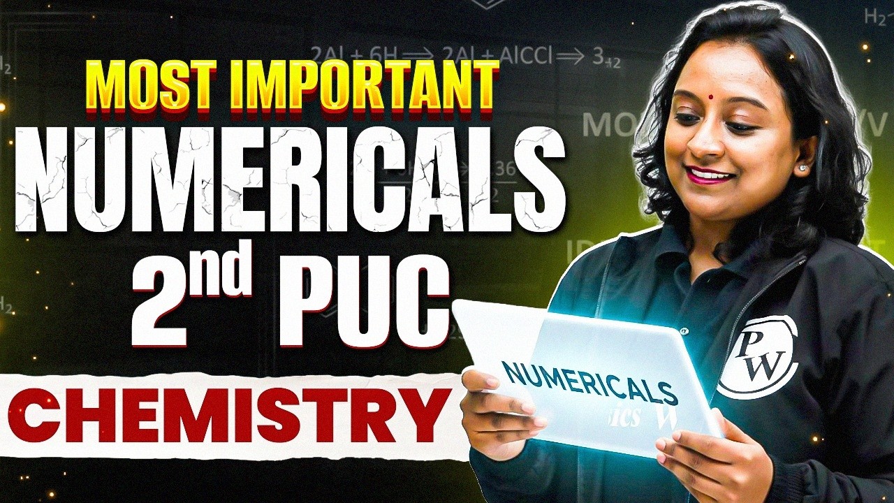 Numericals You Can’t Skip! 12 Marks Pakka in Exam 😱 | Chemistry | 2nd PUC Final Exam 💯🔥