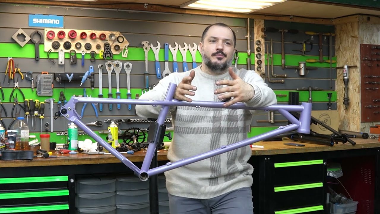 Обзор хромолевой рамы для трейла - TSB Сусанин (Handmade in Russia)