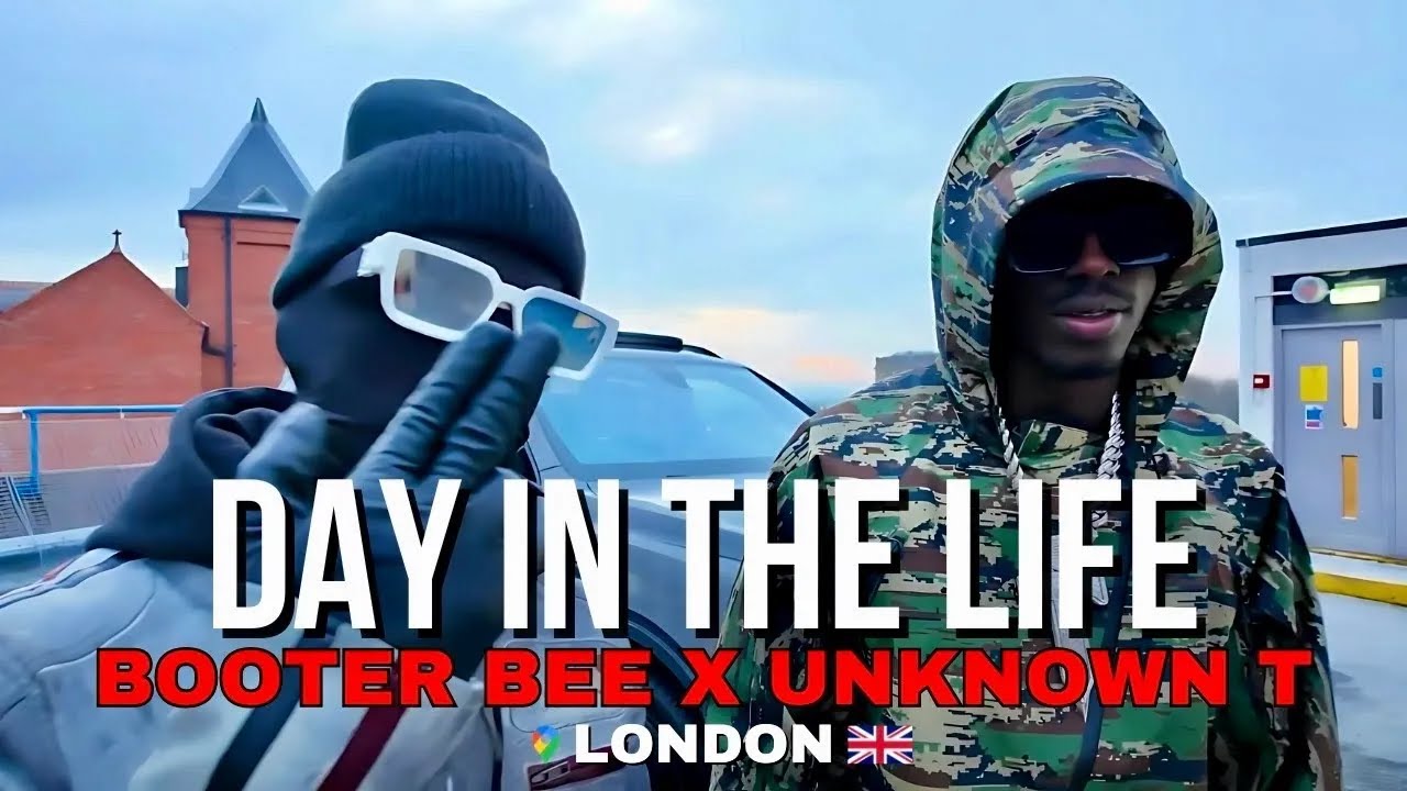 Booter Bee x Unknown T Day In The Life: UK Drill [Официальный клип] BTS - IAMTV