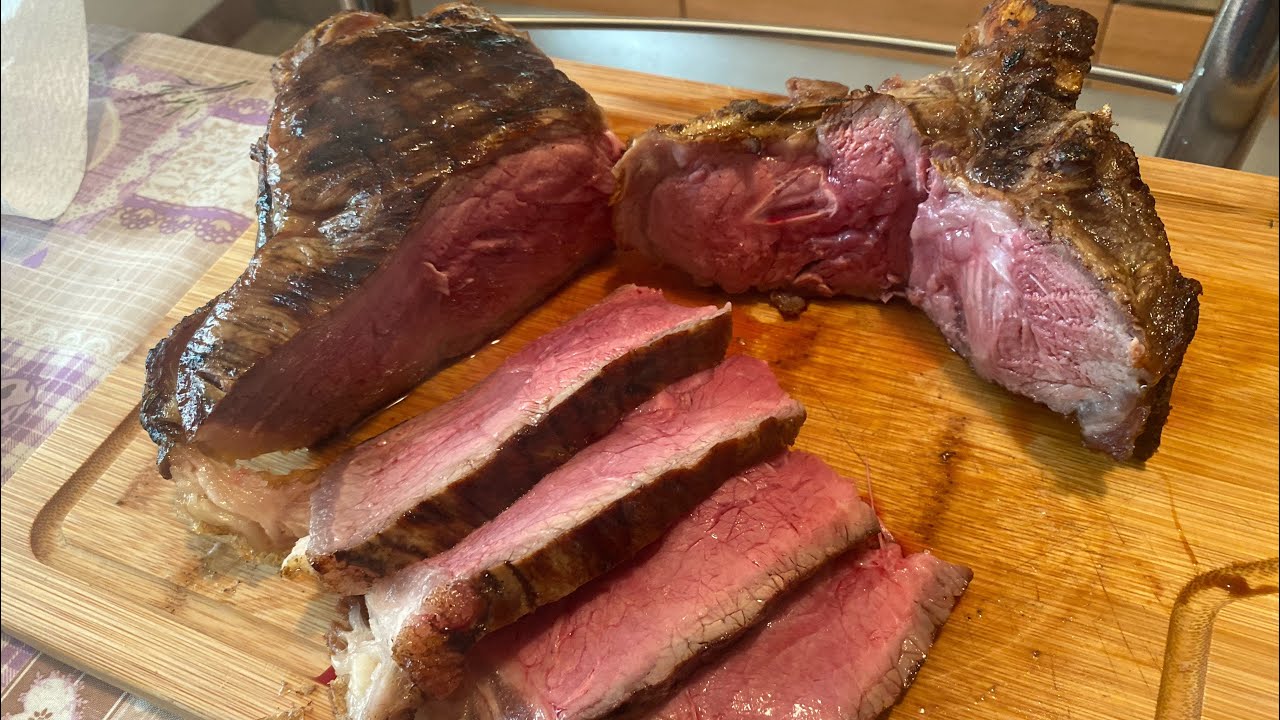 Finalmente una FIORENTINA al Q2400 - Florentine steak on a Weber Q2400