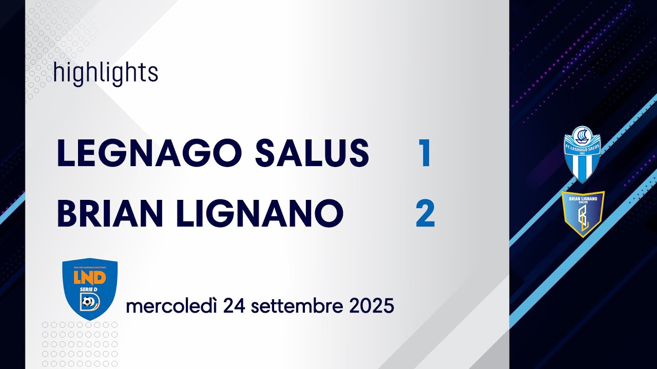 LEGNAGO SALUS - BRIAN LIGNANO 1-2
