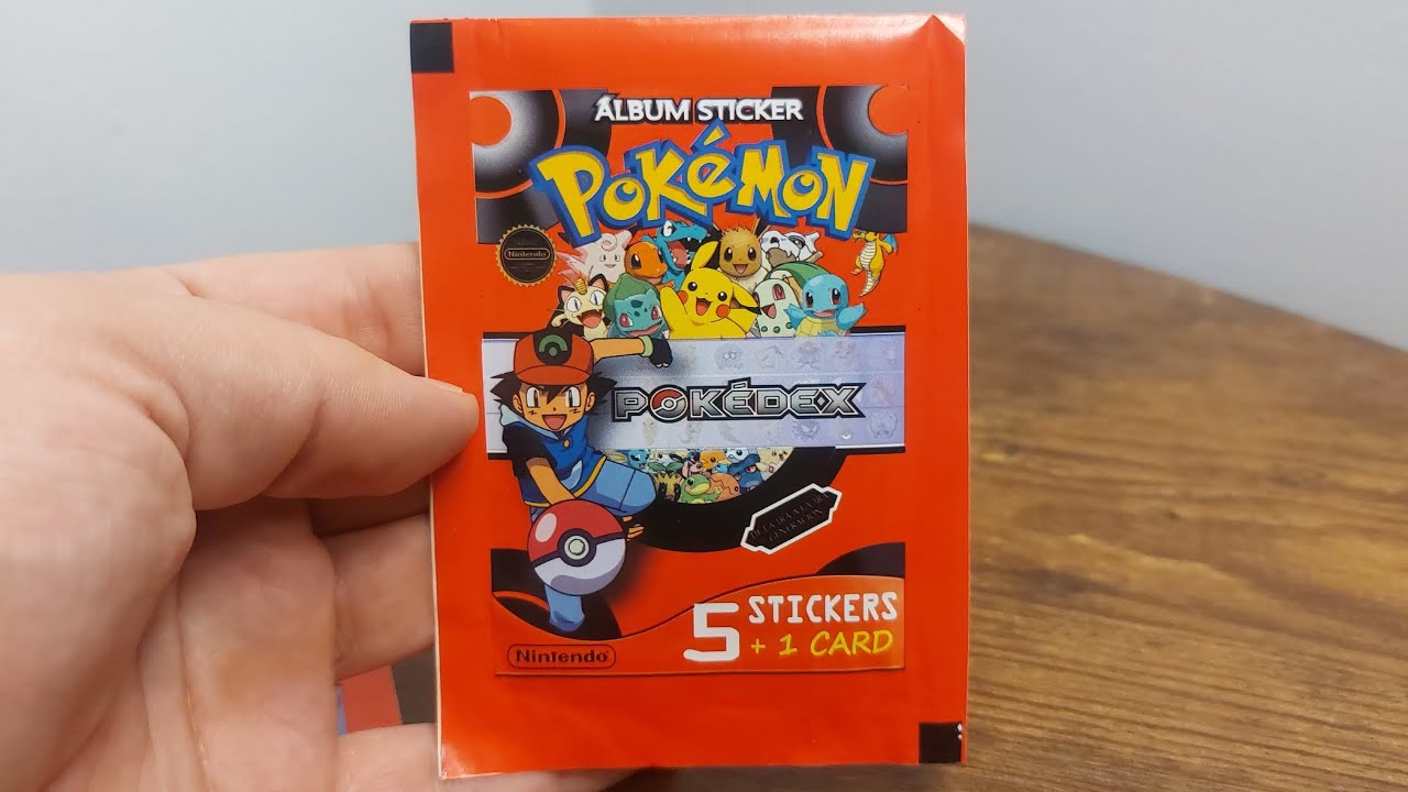 Spanish Pokémon Pokedex Stickers [pack opening] #nintendo