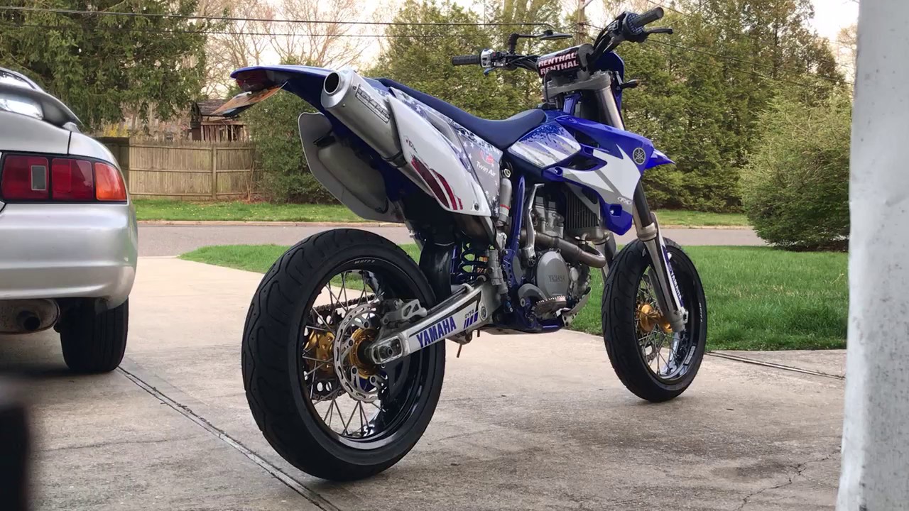 05 wr450f GYTR Cold Start Walk Around