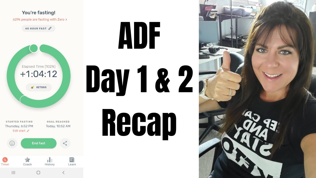 Alternate Day Fasting Day 1 & 2 │Testing Ketones and Glucose │My ADF Results