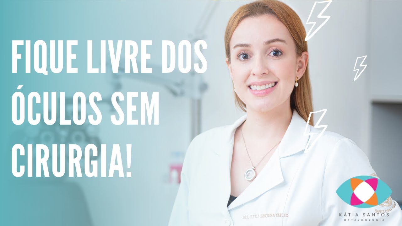 Já pensou em ficar livre dos óculos SEM CIRURGIA?