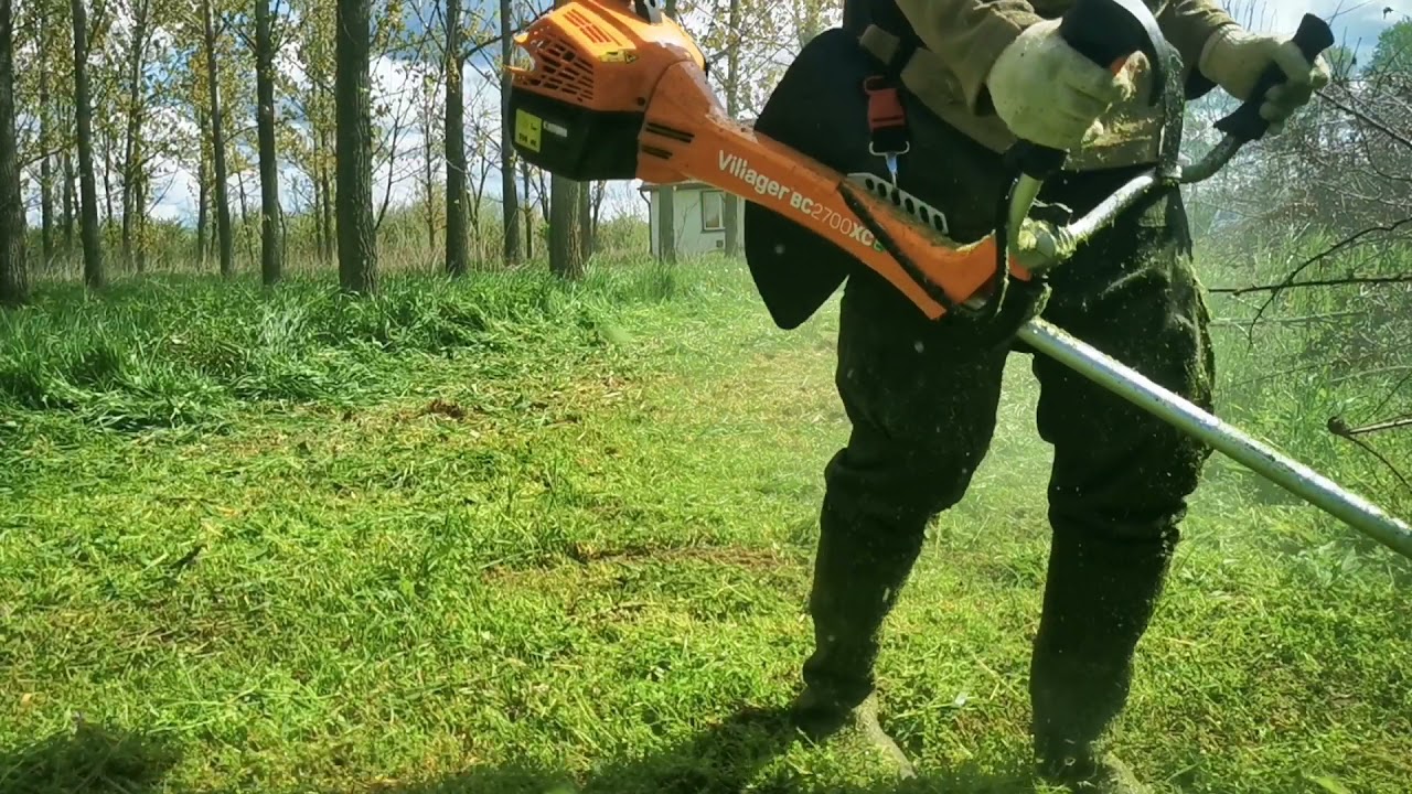 Villager bc 2700 xce. Mélyvíz! Első nagyobb és sűrűbb gaz vágása