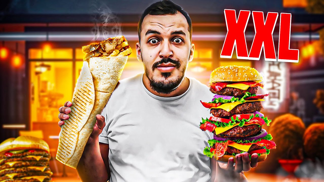 JE TESTE DES FASTFOOD G&Eacute;ANTS (c'est beaucoup trop !)