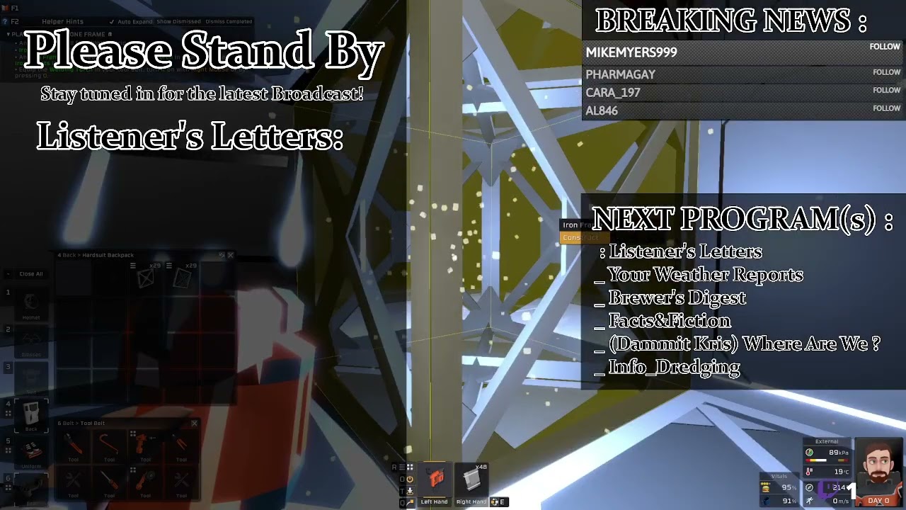 On the Air with Tuesday's Broadcast. Video Recommendation of the week : Therm's 