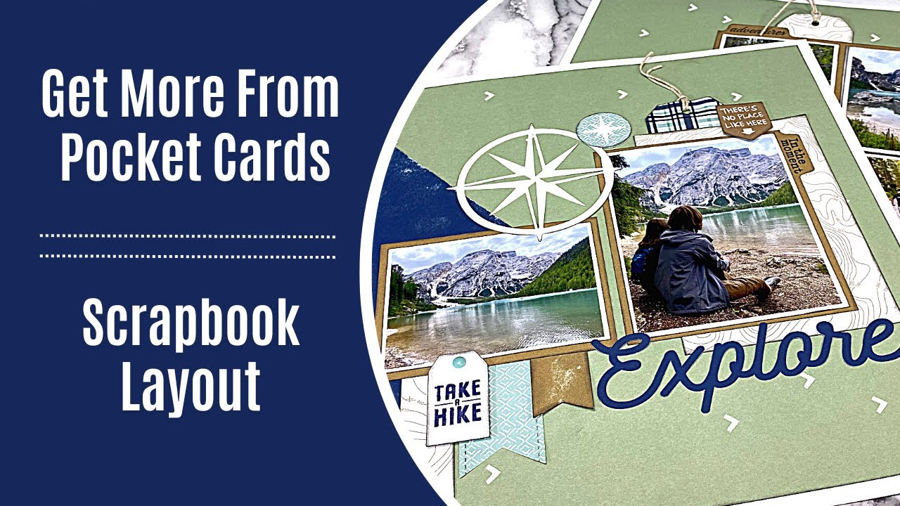 Using Pocket Cards in Creative Ways / Scrapbook Layout