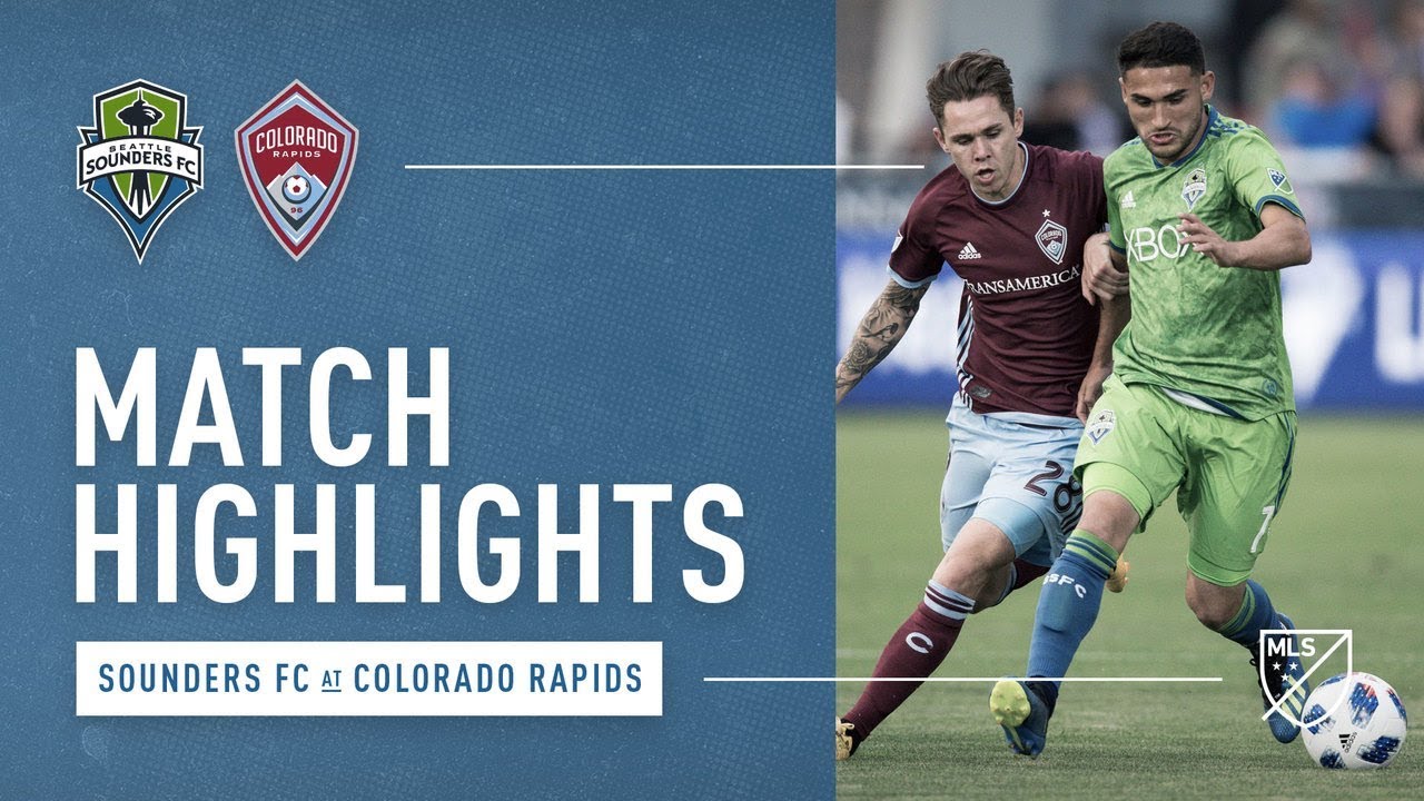 HIGHLIGHTS: Seattle Sounders FC at Colorado Rapids | July 4, 2018