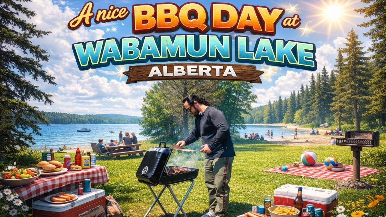 يك روز خوب در درياچه وابامون | A Nice Day at Wabamun Lake
