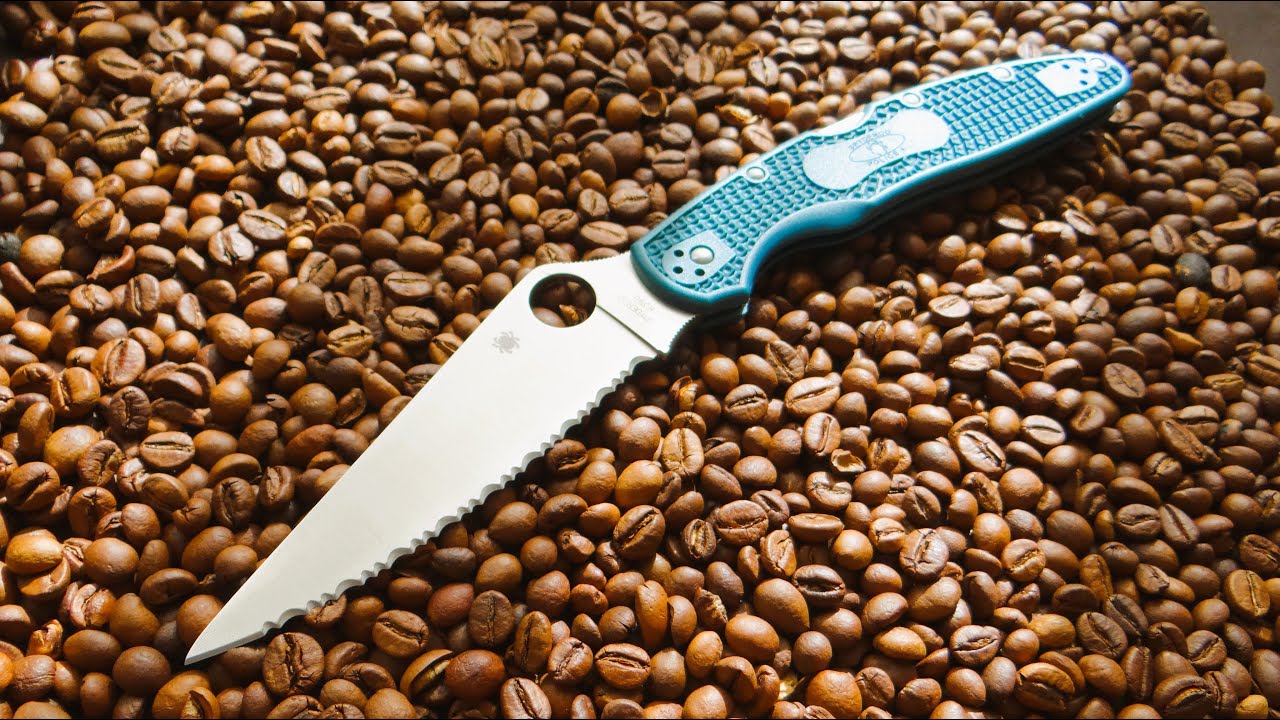 СЕРРЕЙТОР это ЖЕСТЬ! Spyderco Police Lightweight K390 #edc #tactical #knife #unboxing #edcknife