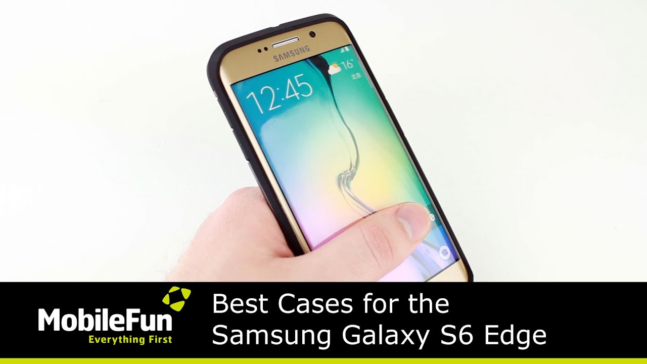 Best Cases Available for the Samsung Galaxy S6 Edge on Release Day