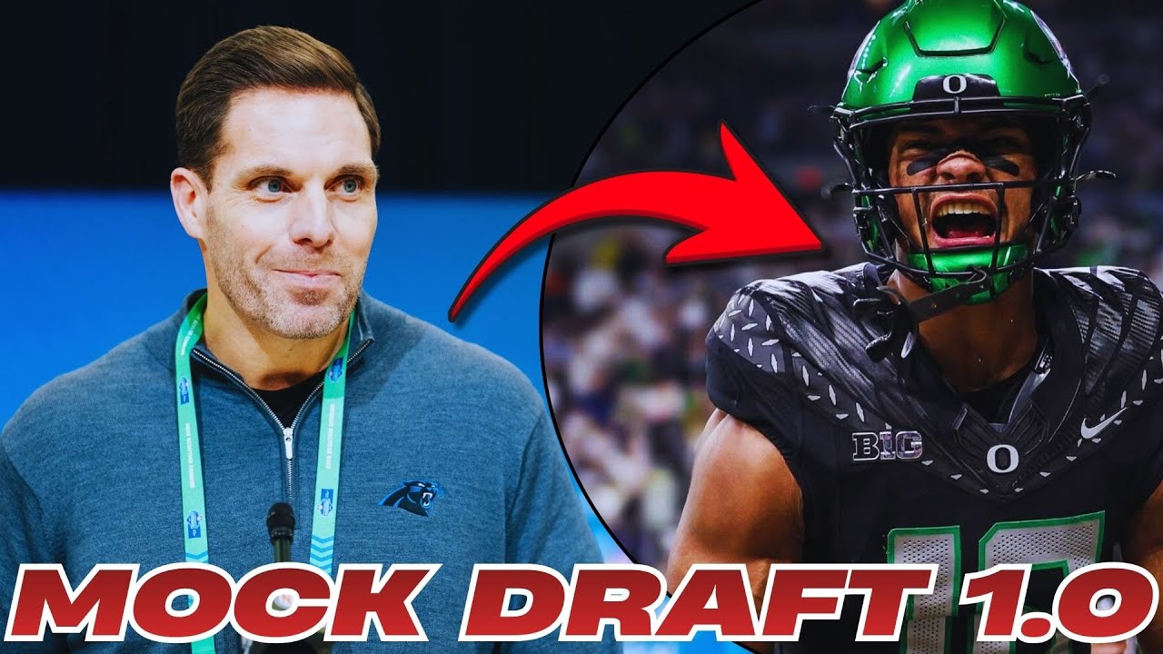 🚨 Panthers Mock Draft 1.0 | Who Should Carolina Take at #19?