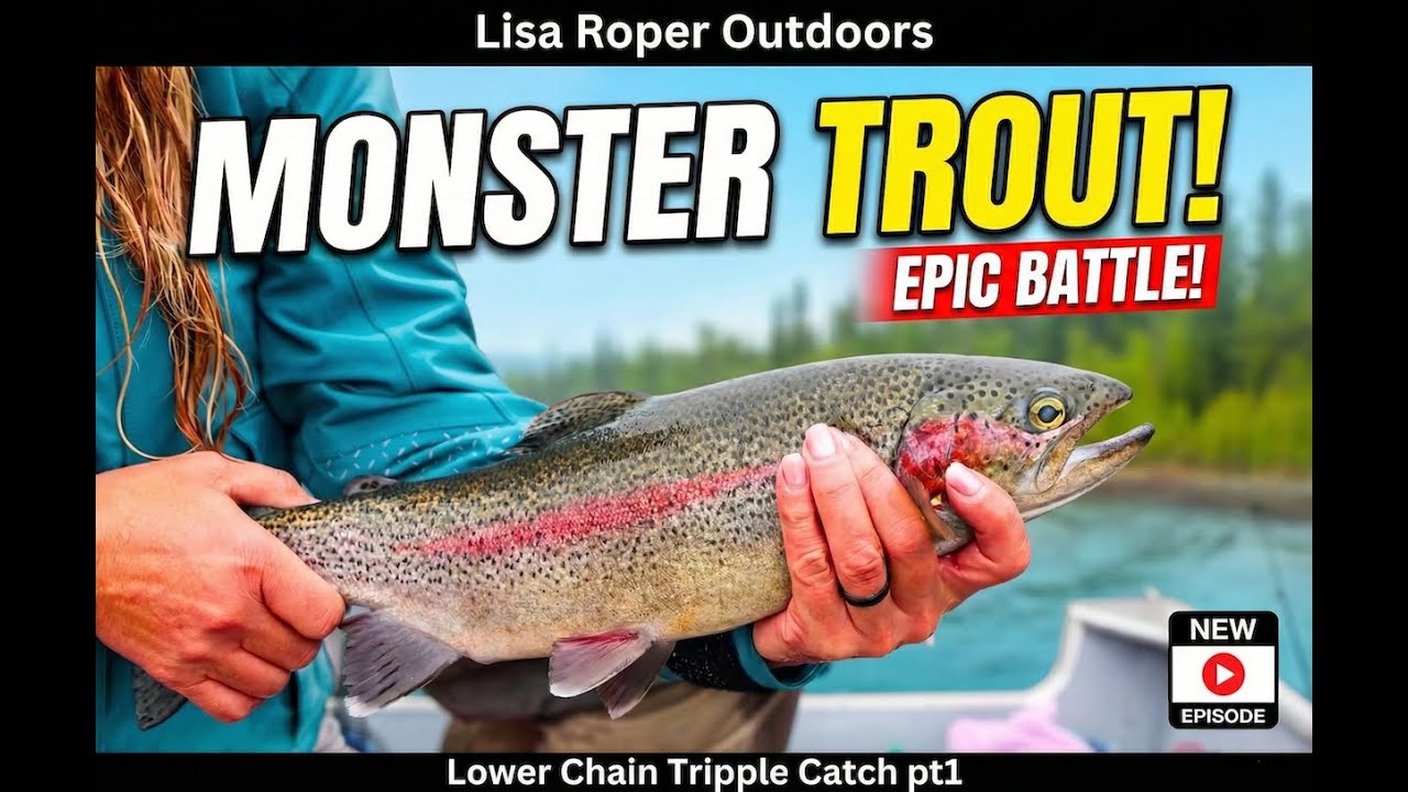RAINBOW Trout Stocked Lake Lower Chain Triple Catch(Pt. 1)#fishing #fishingvideo #fishingvideos