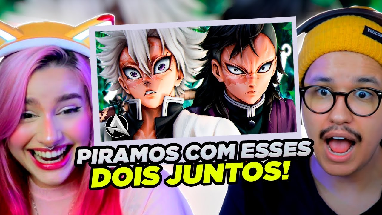 DUPLA INS4NA! Sanemi e Genya | AniRap e Flash Beats