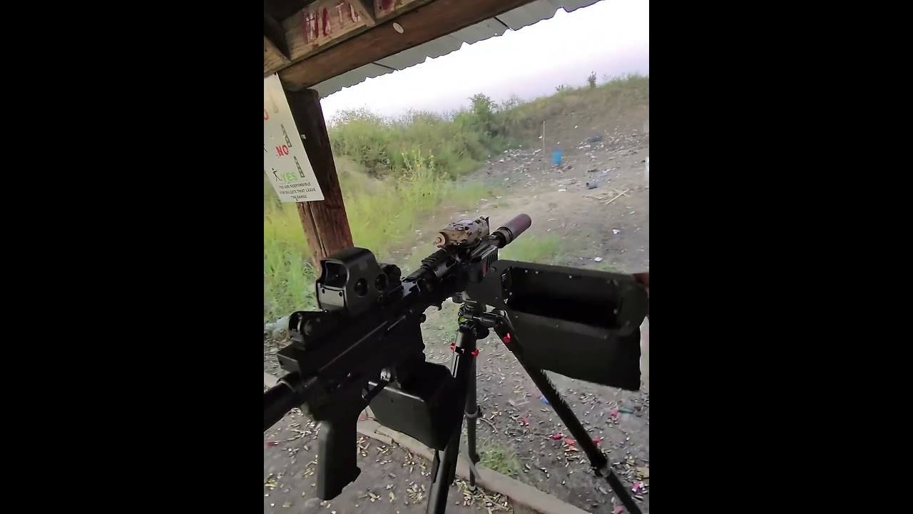 When you find the Spicy Ammo. #fightlight #beltfed #saw #556 #fast #fire