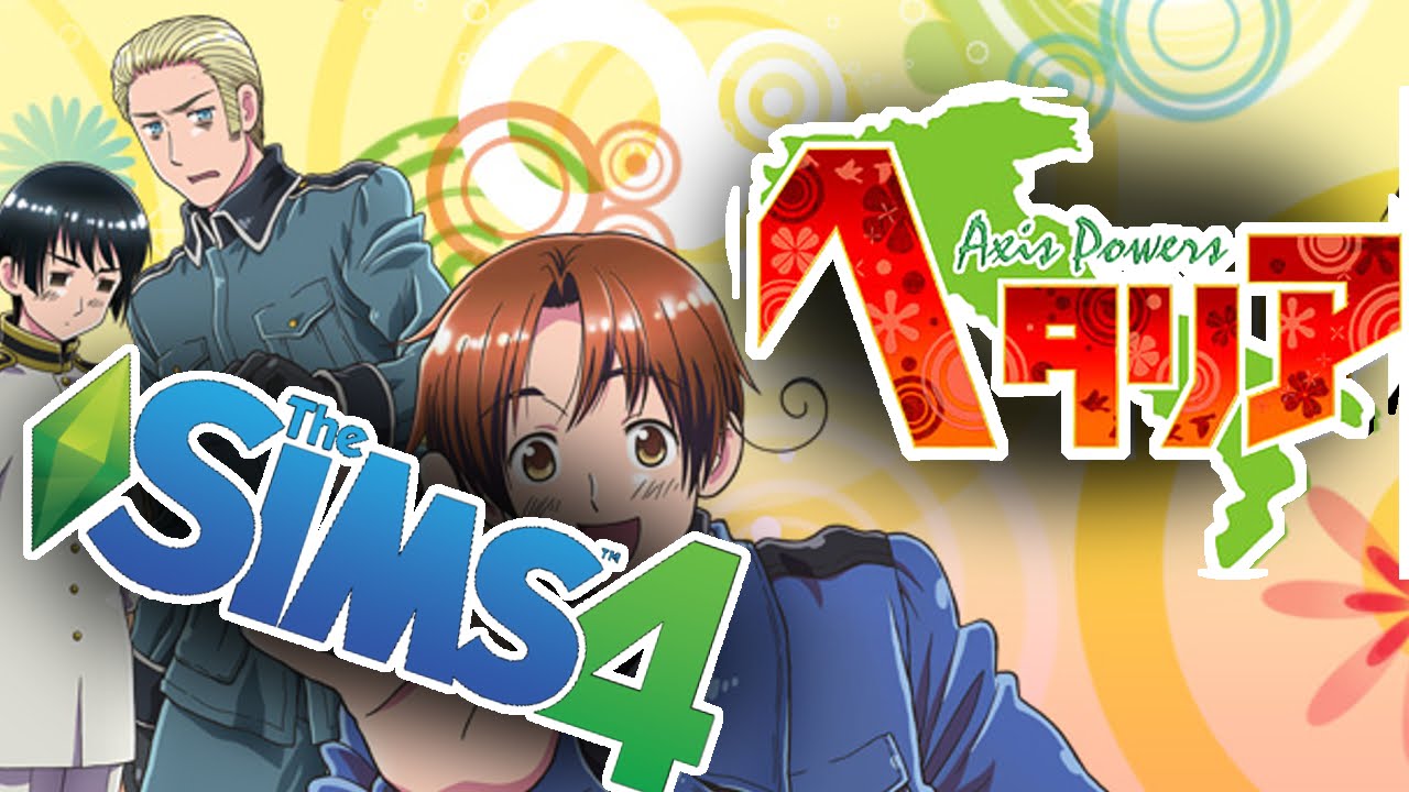 FLIRTY GERMANY?! - HETALIA Episode 1 - Sims 4  Free Will Experiment