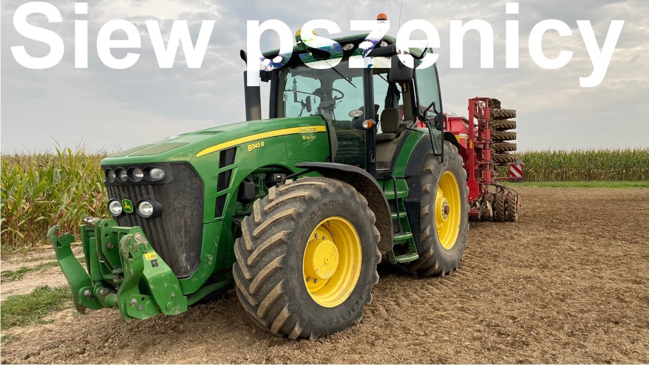 Siew Pszenicy 2021🚜John Deere 8345R & Horsch Pronto 6dc🔥Mavic mini
