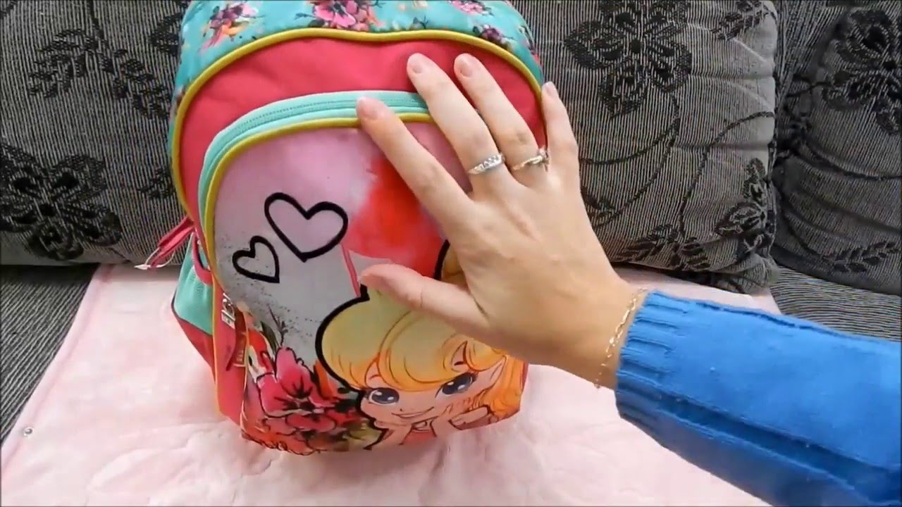 Organizando a Mochila Escolar da Bebê no Inverno