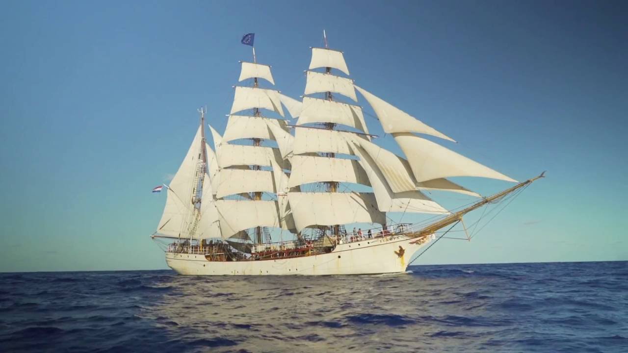 Sailing from Gran Canaria to Antarctica on board tall ship bark EUROPA