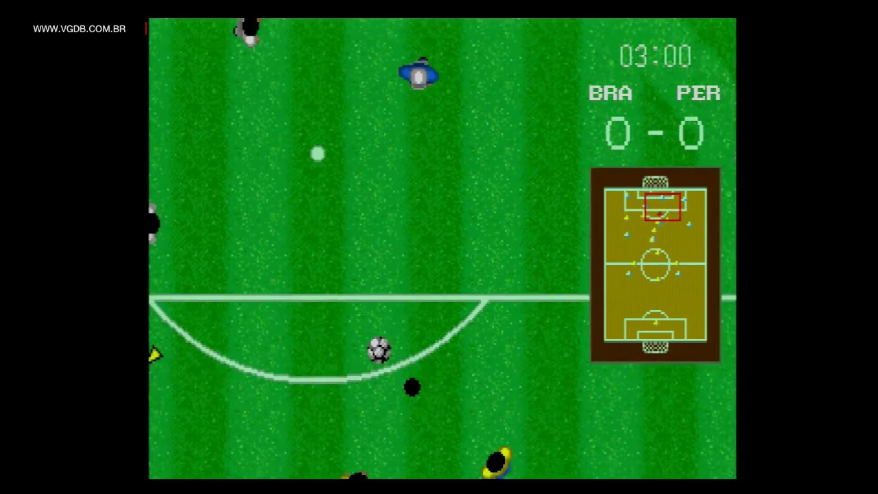 World Championship Soccer / Sega Soccer (10 Super Jogos) - Sega Genesis / Mega Drive - VGDB
