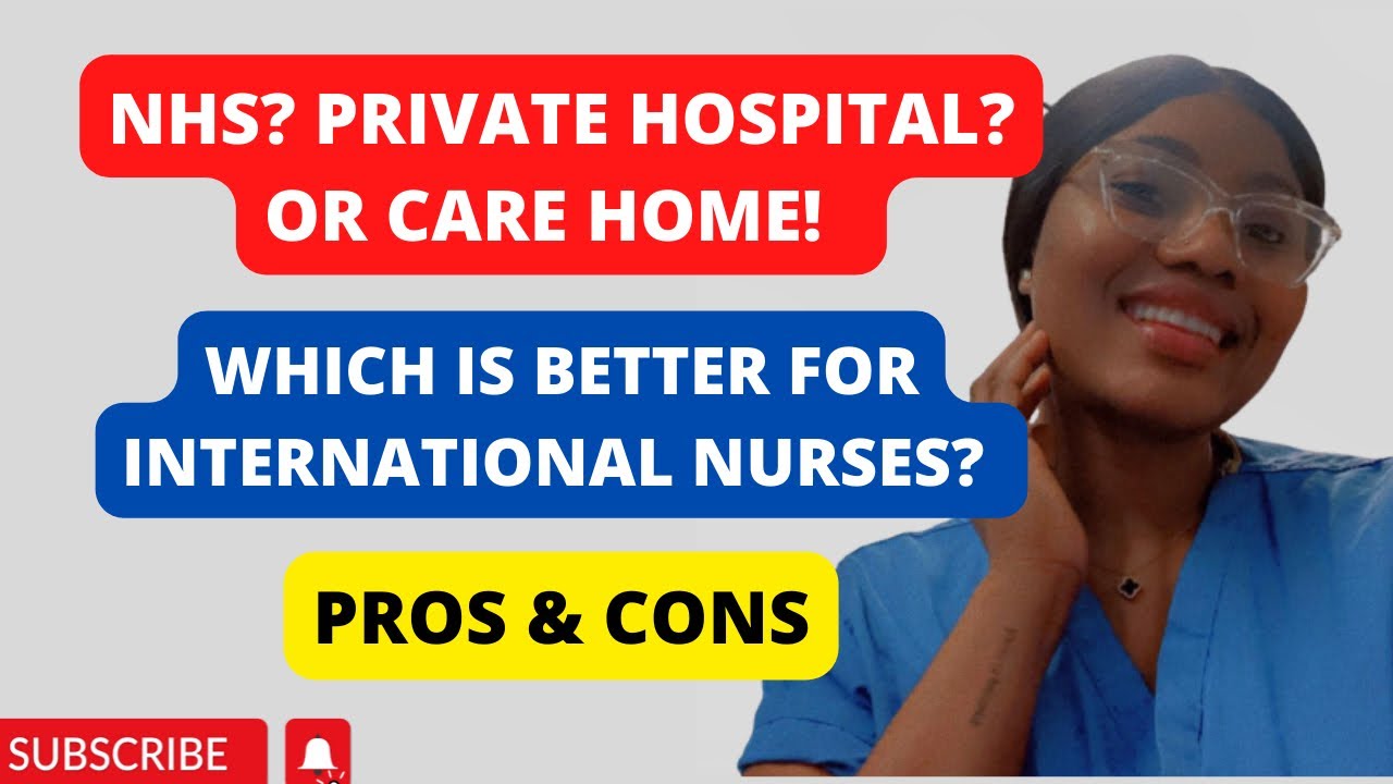 DIFFERENCES BETWEEN PRIVATE HOSPITALS CAREHOMES AND NHS